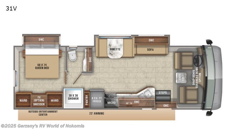 Call now about this 2020 Jayco Alante 31V! 2020 Jayco Alante 31V - Used Class A For Sale by Gerzeny's RV World of Nokomis in Nokomis, Florida features Slideout