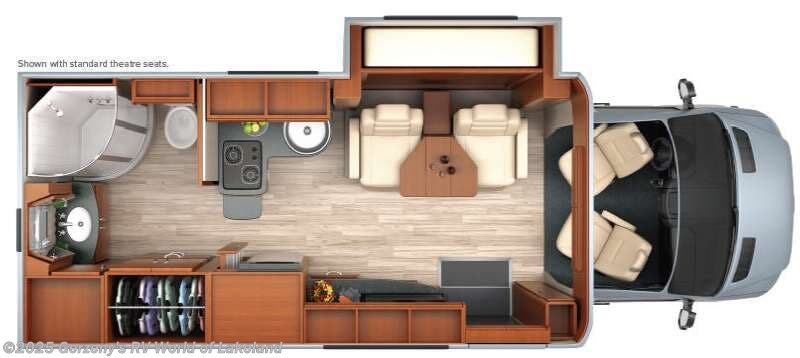 Call now about this 2014 Leisure Travel Unity 24MB! 2014 Leisure Travel Unity 24MB - Used Class B+ For Sale by Gerzeny's RV World of Lakeland in Lakeland, Florida features Slideout