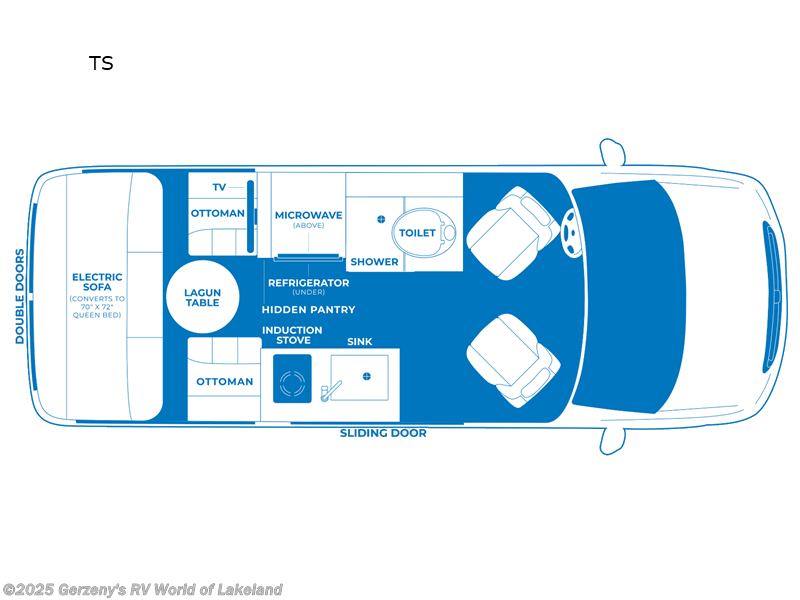 Call now about this 2025 Pleasure-Way Ascent TS ! 2025 Pleasure-Way Ascent TS - New Class B For Sale by Gerzeny's RV World of Lakeland in Lakeland, Florida