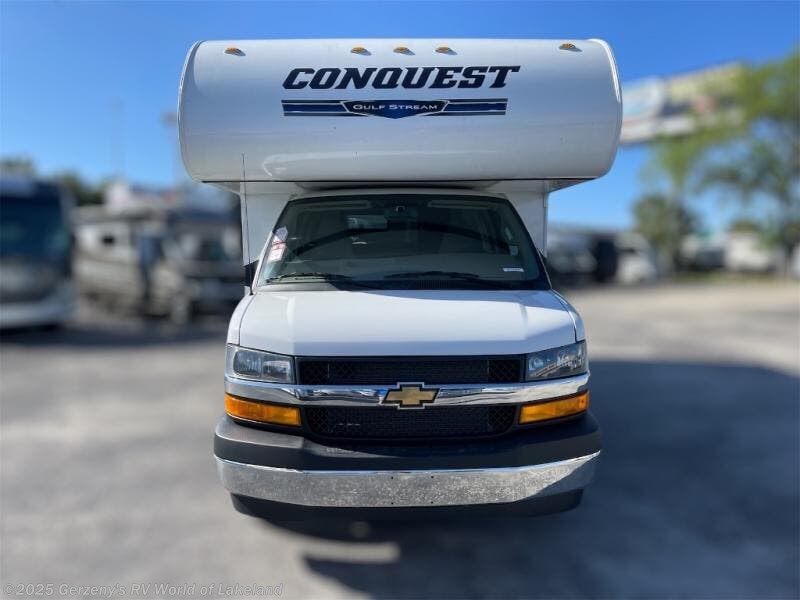 Contact us now about this 2025 Gulf Stream Conquest 6237LE! 2025 Conquest 6237LE by Gulf Stream from Gerzeny's RV World of Lakeland in Lakeland, Florida