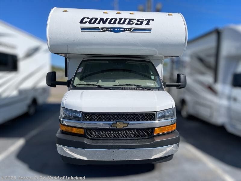 Contact us now about this 2025 Gulf Stream Conquest 6237LE! 2025 Conquest 6237LE by Gulf Stream from Gerzeny's RV World of Lakeland in Lakeland, Florida