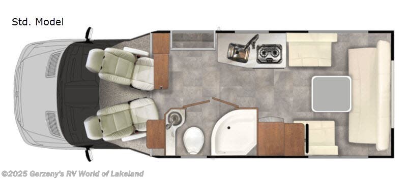 Call now about this 2018 Pleasure-Way Plateau XLTS XLTS! 2018 Pleasure-Way Plateau XLTS XLTS - Used Class B+ For Sale by Gerzeny's RV World of Lakeland in Lakeland, Florida