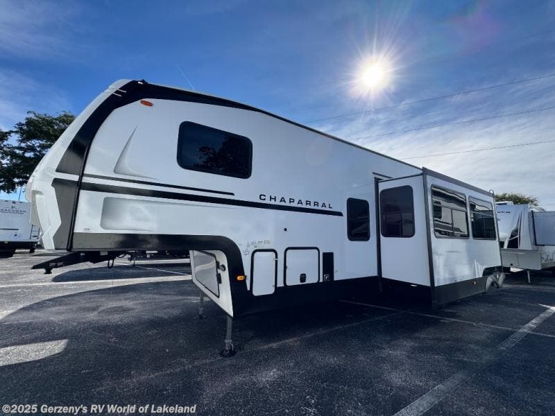 Contact us now about this 2026 Coachmen Chaparral 381DBL! 2026 Chaparral 381DBL by Coachmen from Gerzeny's RV World of Lakeland in Lakeland, Florida