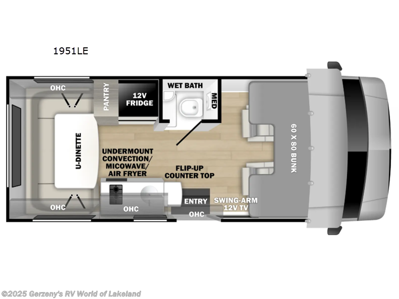 Call now about this 2026 Forest River Forester 1951LE! 2026 Forest River Forester 1951LE - New Class C For Sale by Gerzeny's RV World of Lakeland in Lakeland, Florida