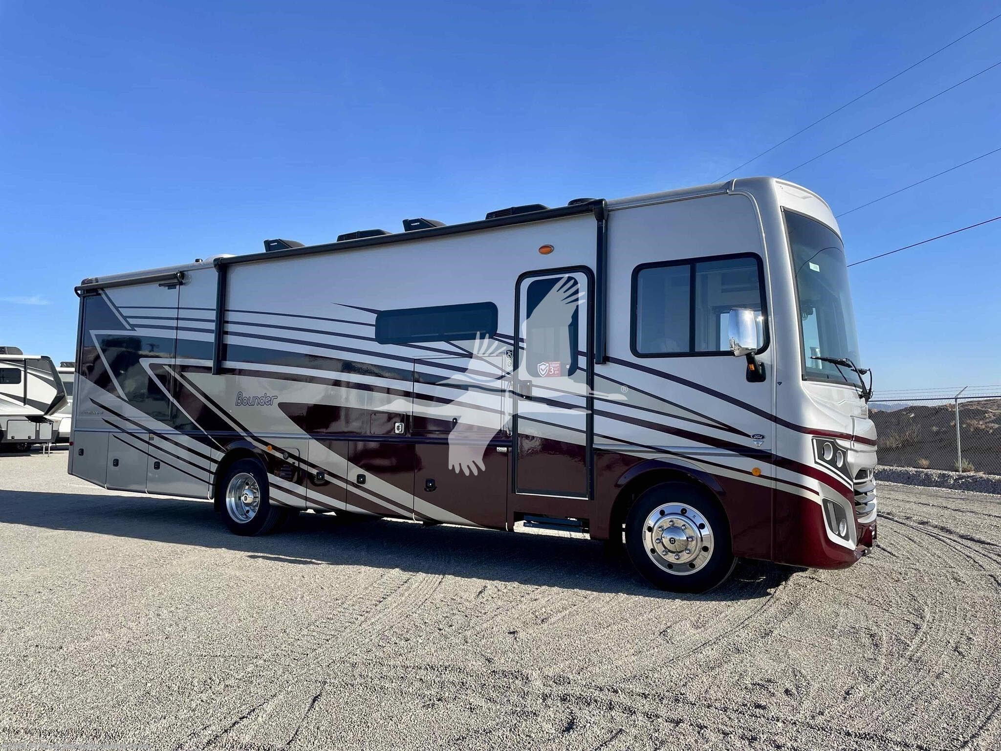 Call now about this 2025 Fleetwood Bounder 33C! 2025 Fleetwood Bounder 33C - New Class A For Sale by RV World Recreation Vehicle Center in Yuma, Arizona features Air Conditioning, Fireplace