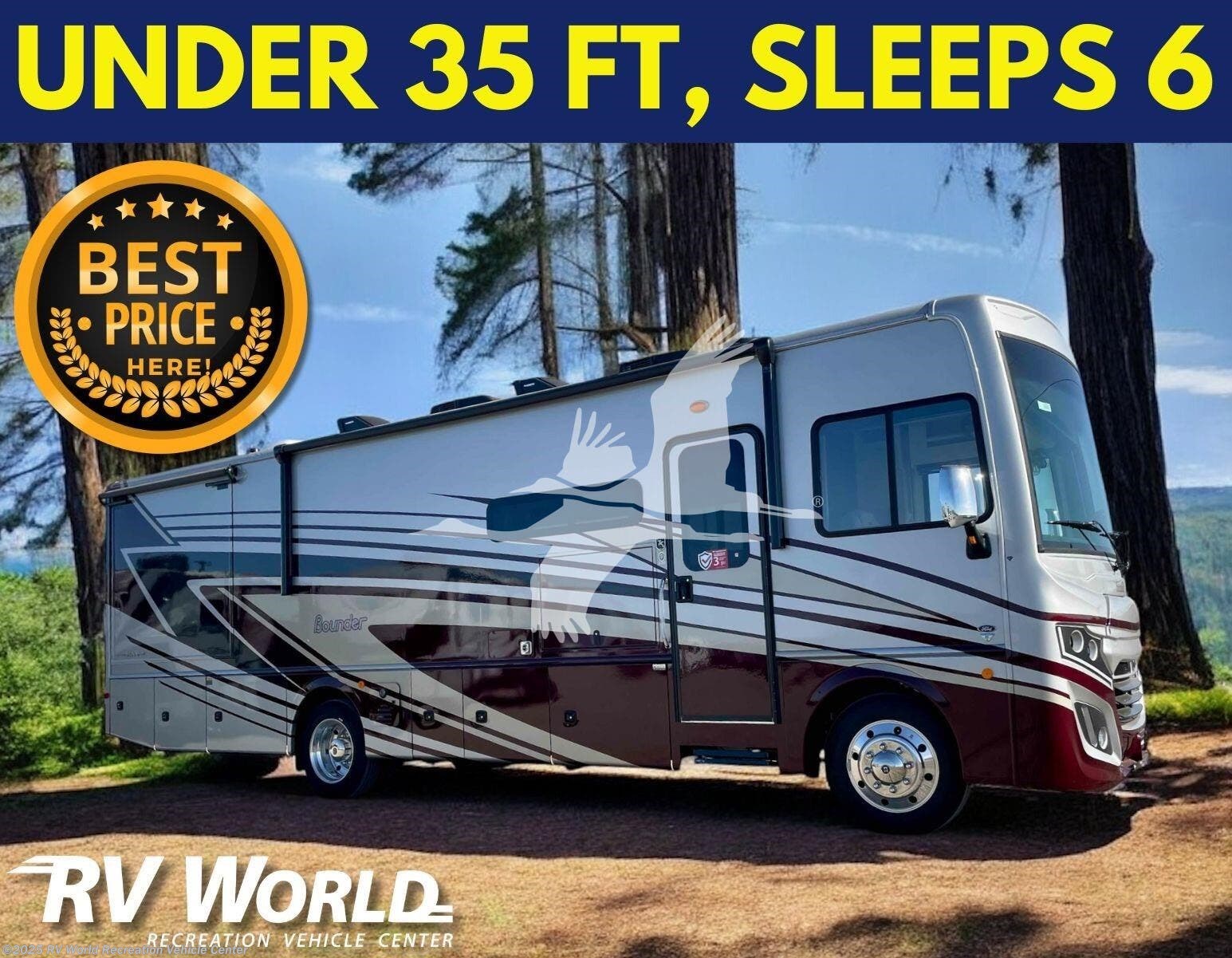Email now about this 2025 Fleetwood Bounder 33C! New 2025 Fleetwood Bounder 33C available in Yuma, Arizona
