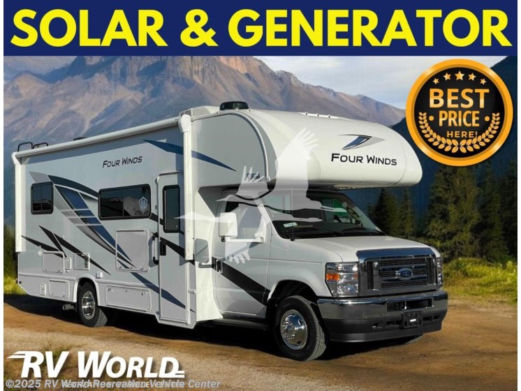 Email now about this 2024 Thor Motor Coach Four Winds 26X! New 2024 Thor Motor Coach Four Winds 26X available in Yuma, Arizona