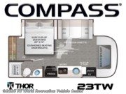 Call now about this 2024 Thor Motor Coach Compass AWD 23TW! 2024 Thor Motor Coach Compass AWD 23TW - Used Class B For Sale by RV World Recreation Vehicle Center in Yuma, Arizona features Air Conditioning