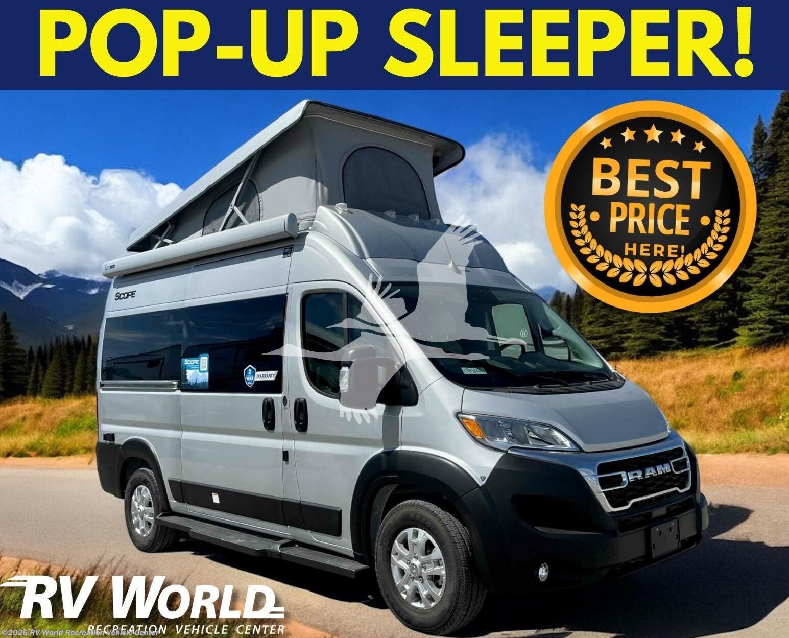 Email now about this 2024 Thor Motor Coach Scope 18G! Used 2024 Thor Motor Coach Scope 18G available in Yuma, Arizona