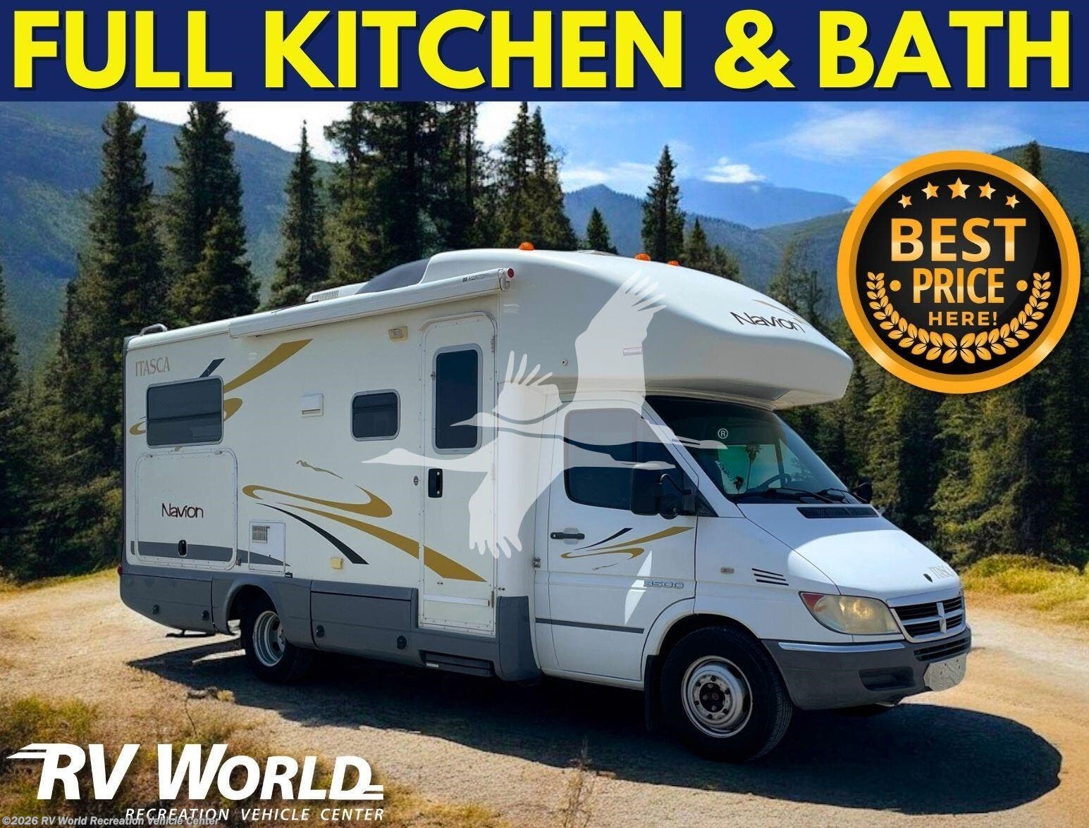 Email now about this 2007 Itasca Navion 23J! Used 2007 Itasca Navion 23J available in Yuma, Arizona