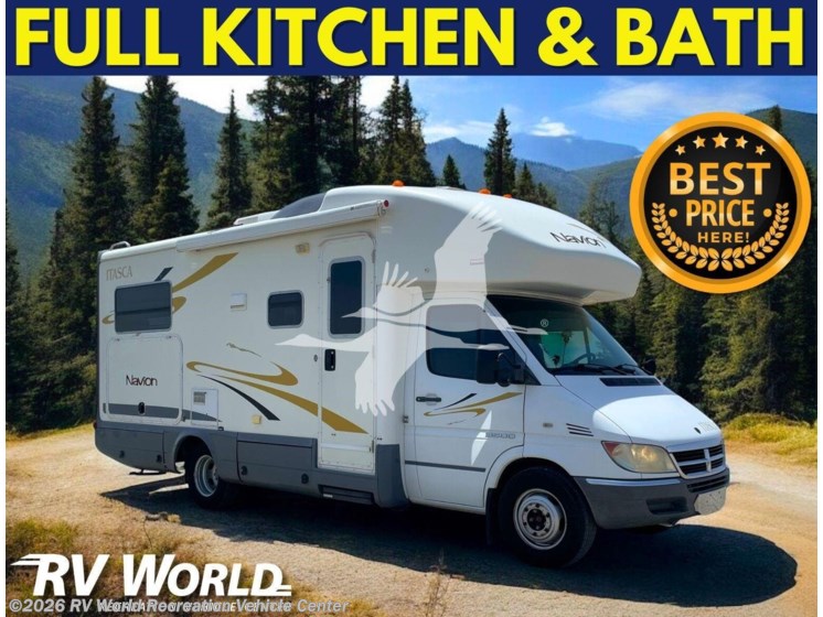 Email now about this 2007 Itasca Navion 23J! Used 2007 Itasca Navion 23J available in Yuma, Arizona