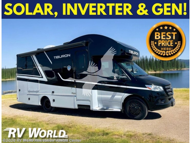 Email now about this 2025 Thor Motor Coach Tiburon 24XL! New 2025 Thor Motor Coach Tiburon 24XL available in Yuma, Arizona
