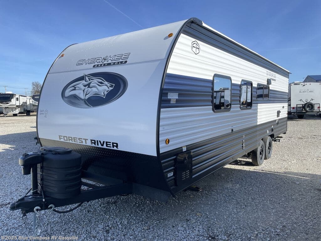 Contact us now about this 2025 Forest River Cherokee Grey Wolf 26DJSE! 2025 Cherokee Grey Wolf 26DJSE by Forest River from Blue Compass RV Gassville in Gassville, Arkansas