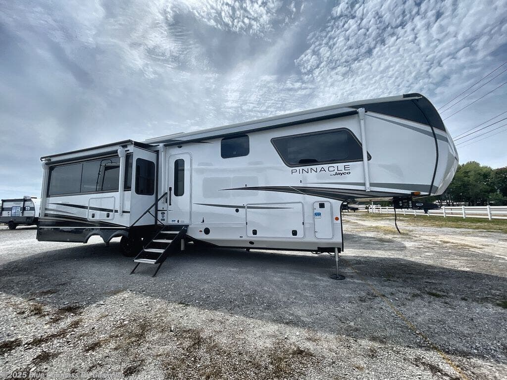 Contact us now about this 2026 Jayco Pinnacle 38KPTS! 2026 Pinnacle 38KPTS by Jayco from Blue Compass RV Gassville in Gassville, Arkansas