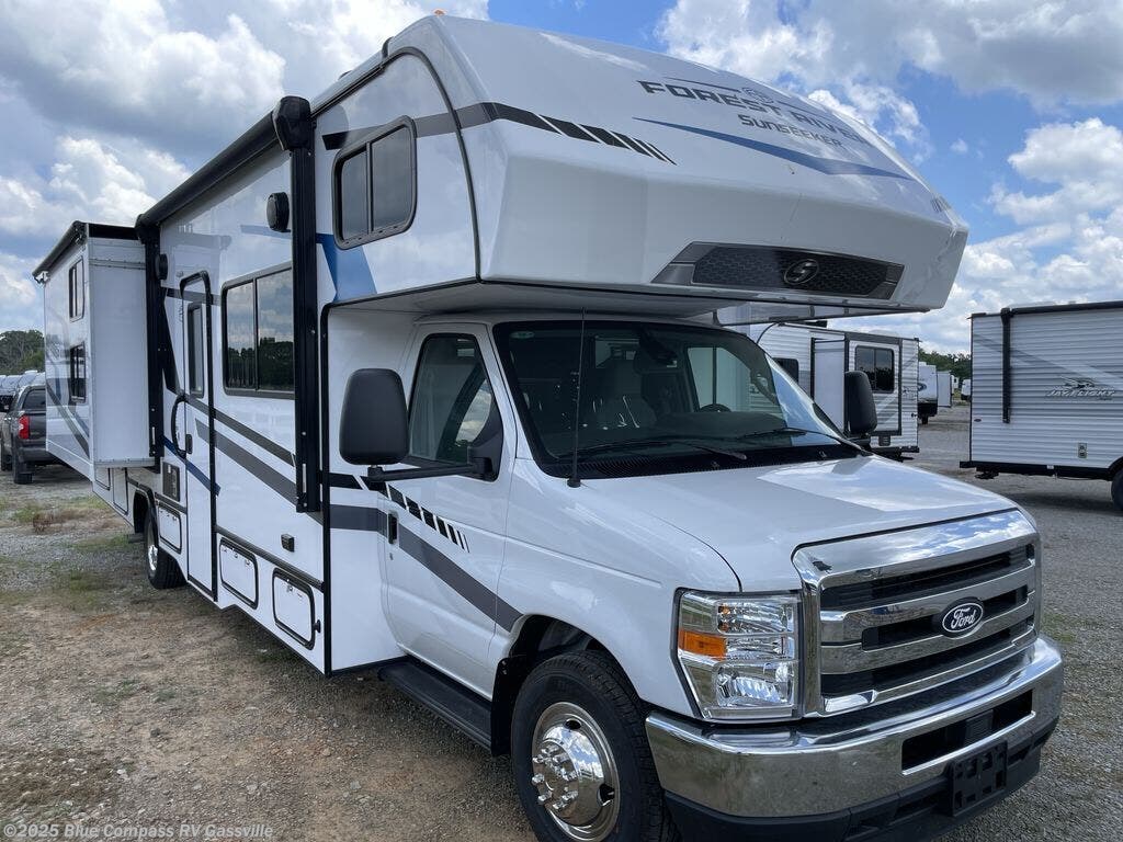 Contact us now about this 2026 Forest River Sunseeker LE 3250DSLE Ford! 2026 Sunseeker LE 3250DSLE Ford by Forest River from Blue Compass RV Gassville in Gassville, Arkansas