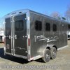 Blue Ridge Trailer Sales 2023 Stallion 3H GN Slant w/Dress 7'8\"x7', Insulated Roof  & Wal  Horse Trailer by Homesteader | Ruckersville, Virginia