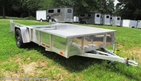 New 2022 Sport Haven AUT - DS 7x14 Deluxe w/Solid Sides & Bifold Ramp For Sale by Blue Ridge Trailer Sales available in Ruckersville, Virginia