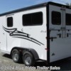 Blue Ridge Trailer Sales 2023 2H BP w/Dress, 7'6\"x6'8\"  Horse Trailer by Hawk Trailers | Ruckersville, Virginia