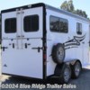 Blue Ridge Trailer Sales 2023 2H BP w/Dress, 7'6\"x 6'8\"  Horse Trailer by Hawk Trailers | Ruckersville, Virginia