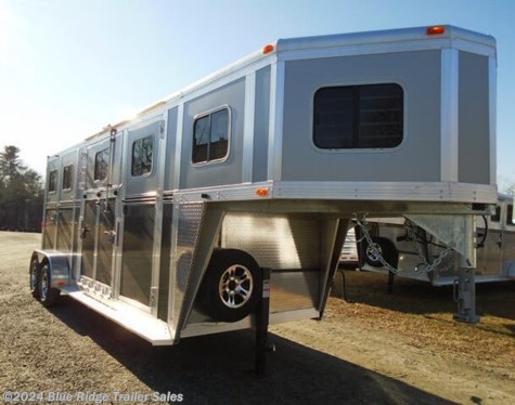 New 2022 River Valley 2H GN w/Dress & Side Ramp, 7'6\"x6'8\" For Sale by Blue Ridge Trailer Sales available in Ruckersville, Virginia