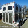 Blue Ridge Trailer Sales 2022 2H GN w/Dress & Side Ramp, 7'6\"x6'8\"  Horse Trailer by River Valley | Ruckersville, Virginia