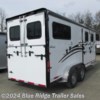 Blue Ridge Trailer Sales 2023 2H GN w/Dress & Side Ramp, 7'6\"x6'8\"  Horse Trailer by Hawk Trailers | Ruckersville, Virginia
