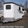 2022 Hawk Trailers 2H BP w/Dress & Side Ramp, 7'6\"x6'8\"  - Horse Trailer New  in Ruckersville VA For Sale by Blue Ridge Trailer Sales call 434-985-4151 today for more info.