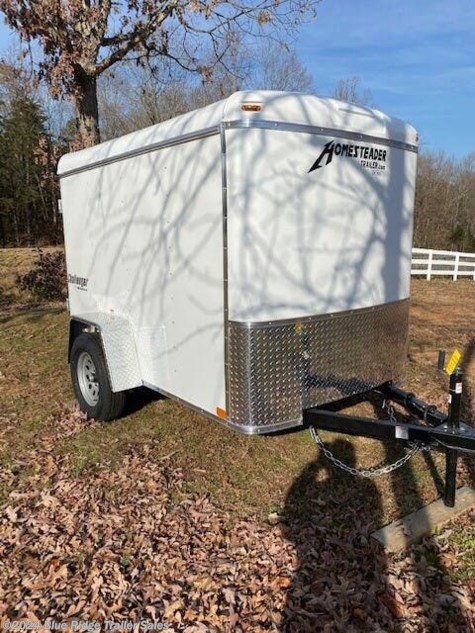 New 2022 Homesteader Intrepid 5x8 Single Rear Door, 5'6\" tall For Sale by Blue Ridge Trailer Sales available in Ruckersville, Virginia
