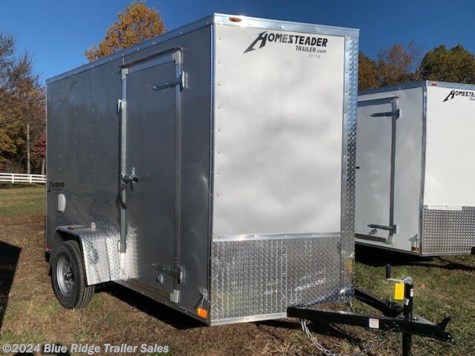 New 2022 Homesteader Intrepid 6x12 SA, Rear Ramp, 6'6\" Tall For Sale by Blue Ridge Trailer Sales available in Ruckersville, Virginia