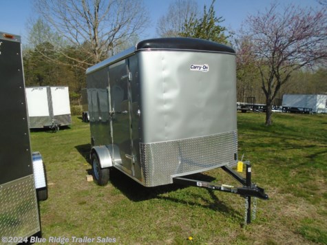 New 2022 Carry-On 6x10, Rear Ramp, 6'6\" Tall For Sale by Blue Ridge Trailer Sales available in Ruckersville, Virginia
