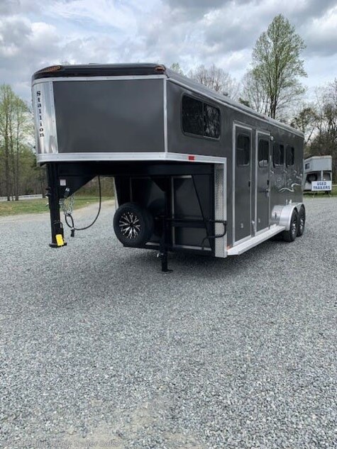 New 2022 Homesteader 3H GN Slant w/Dress, 7'8\"x7' For Sale by Blue Ridge Trailer Sales available in Ruckersville, Virginia