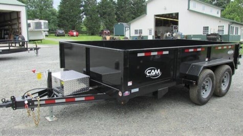 New 2022 CAM Superline 7x12 w/3 Way Gate & Ramps, 12K For Sale by Blue Ridge Trailer Sales available in Ruckersville, Virginia