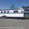 2017 Hawk Trailers 4H GN Slant w/8' SW Dress, 7'6 x 6'8  - Horse Trailer Used  in Ruckersville VA For Sale by Blue Ridge Trailer Sales call 434-216-4614 today for more info.