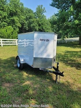 New 2022 Carry-On 4x6 Single Rear Door For Sale by Blue Ridge Trailer Sales available in Ruckersville, Virginia