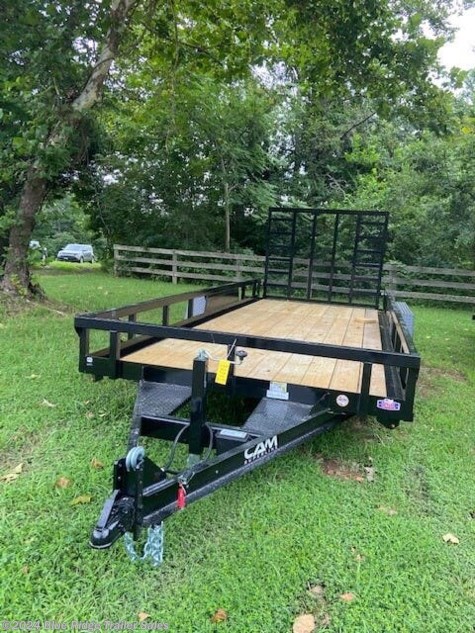 New 2023 CAM Superline 7x18, TA Tube Top w/Ramp, 10K For Sale by Blue Ridge Trailer Sales available in Ruckersville, Virginia