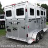 Blue Ridge Trailer Sales 2023 2H BP w/4' Dress & Side Ramp, 7'6\"x6'8\"  Horse Trailer by River Valley | Ruckersville, Virginia