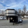 2001 Hawk Trailers 2H GN w/6' Dress 7'4\"x6'  - Horse Trailer Used  in Ruckersville VA For Sale by Blue Ridge Trailer Sales call 434-216-4614 today for more info.
