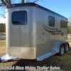 Blue Ridge Trailer Sales 2023 2H BP w/5' Dress, 7'6\" x 6'8\"  Horse Trailer by Hawk Trailers | Ruckersville, Virginia