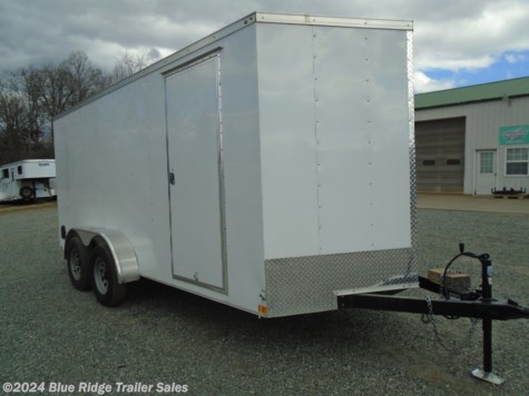 Used 2018 Haulmark 7x16, Rear Ramp, 6'6\" Tall For Sale by Blue Ridge Trailer Sales available in Ruckersville, Virginia