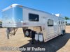 Used 3 Horse Trailer - 2008 Platinum Coach Outlaw 3HGN w/ 11' SW OUTLAW Onan 4.0 Horse Trailer for sale in Kaufman, TX