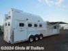 2025 Platinum Coach Outlaw 4H SIDE LOAD 50 amp COUCH AND DINETTE 4 Horse Trailer For Sale at Circle M Trailers in Kaufman, Texas