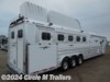 2025 Platinum Coach Outlaw 5H 14'7" SW Outlaw Tri-Fold SIDE LOAD SLIDE OUT 5 Horse Trailer For Sale at Circle M Trailers in Kaufman, Texas