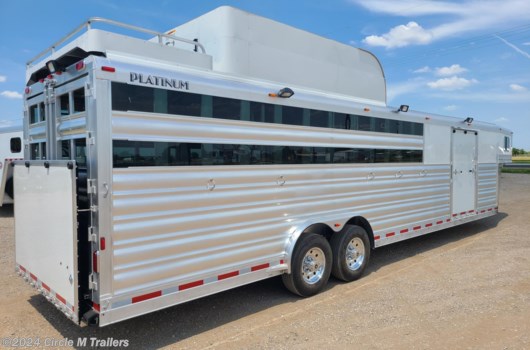 6 Horse Trailer - 2024 Platinum Coach 32' Haul 4, 5, 6, 7...BOX STALLS!! available New in Kaufman, TX