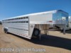 2024 Platinum Coach 28' Stock Trailer 8 Wide with 2-8,000# axles 12 Head Livestock Trailer For Sale at Circle M Trailers in Kaufman, Texas
