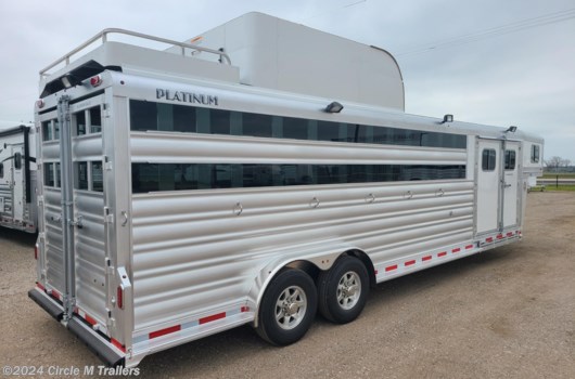 4 Horse Trailer - 2024 Platinum Coach 6 Horse PERFECT SIDE TACK available New in Kaufman, TX
