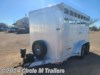 2003 EBY Maverick 13' Stock, TWO SECTIONS 2 Head Livestock Trailer For Sale at Circle M Trailers in Kaufman, Texas