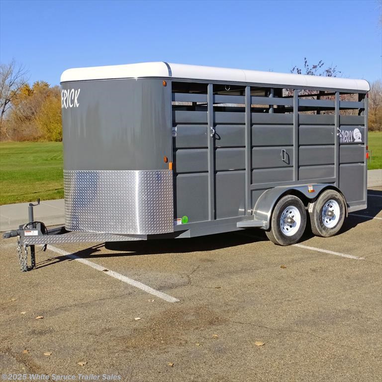 4 Horse Trailer for sale New 2018 Maverick 16' Steel Stock Trailer
