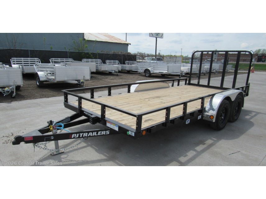 New 2026 PJ Trailers UL 83"X16ft Utility available in East Bethel, Minnesota
