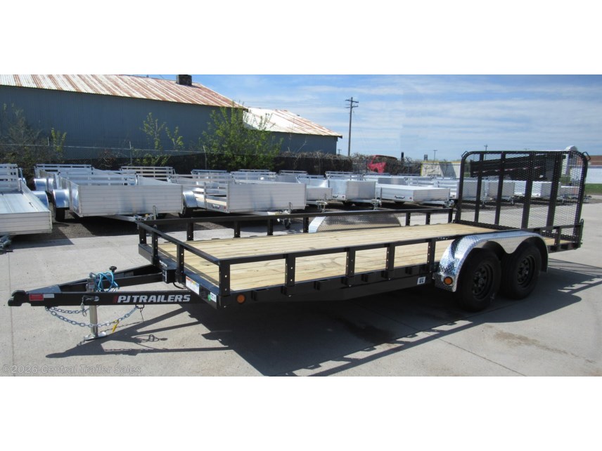 New 2026 PJ Trailers UL 83"x18ft Utility available in East Bethel, Minnesota