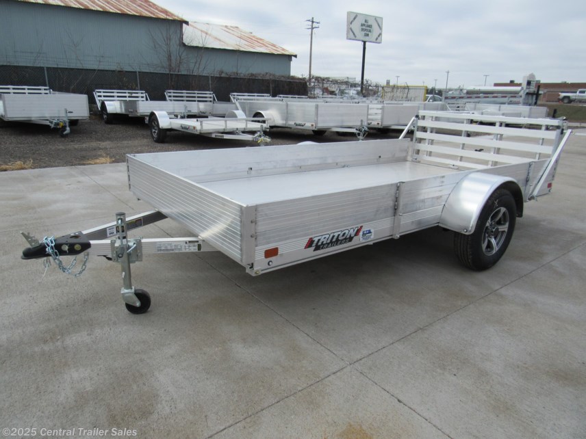 New 2026 Triton Trailers FIT Series 6x12ft Aluminum Utility available in East Bethel, Minnesota